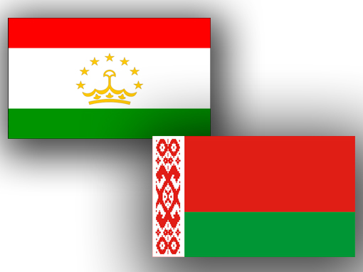 Tajikistan Belarus flags