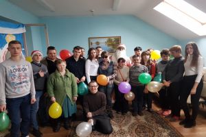 СТУДЕНТЫ-ВОЛОНТЕРЫ ФАКУЛЬТЕТА ФИЗИЧЕСКОЙ КУЛЬТУРЫ В ТЦСОН МОЗЫРСКОГО РАЙОНА С НОВОГОДНЕЙ МИССИЕЙ